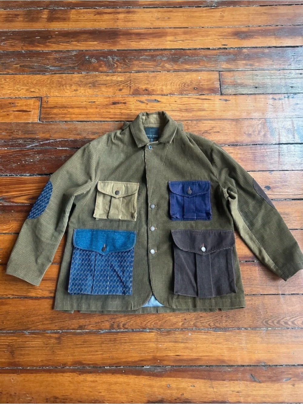 Fried Rice Patchwork Denim/Corduroy Jacket